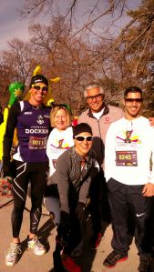 Our 2013 Turkey Trot squad featuring a very special Aussie guest